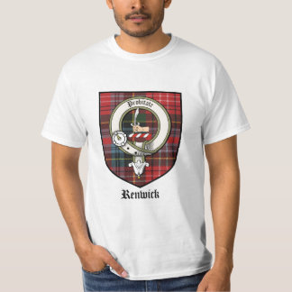 Renwick Clan Crest Badge Tartan T-Shirt