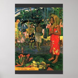 Reo Mä `Ohi: Ia Orana Maria (Â € ™ Ia Ora Na Poster