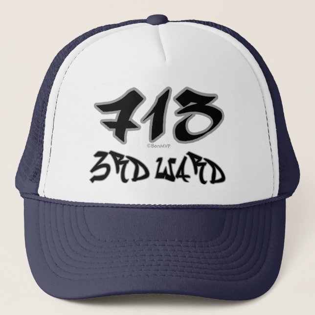 Rep 3rd Ward (713) Trucker Hat (Front)