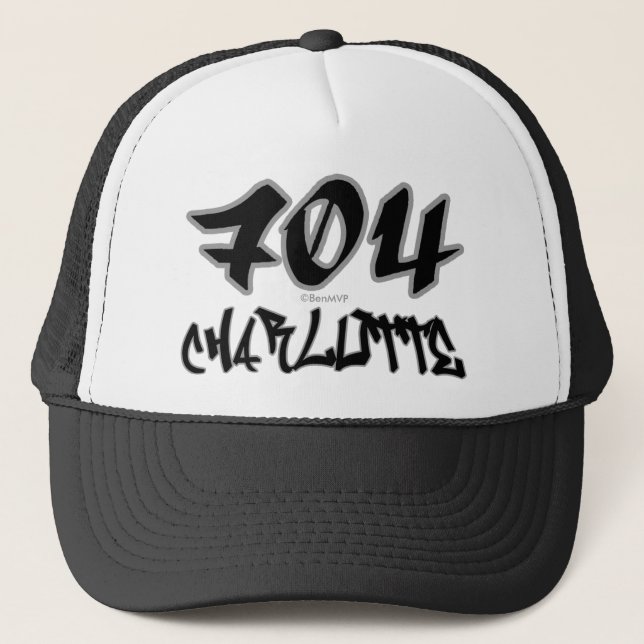 Rep Charlotte (704) Trucker Hat (Front)