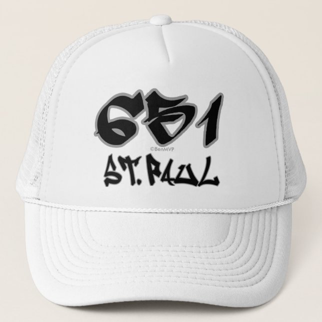 Rep St. Paul (651) Trucker Hat (Front)