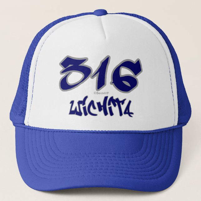 Rep Wichita (316) Trucker Hat (Front)