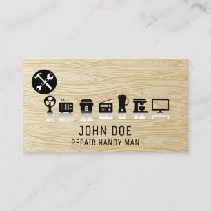 Repair Tools   Appliances   Home Services Business Card