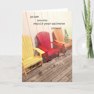 REPAIRING Greeting Card