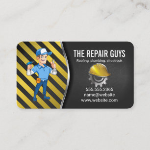 Repairman   Home Renovations   Builder  Business Card