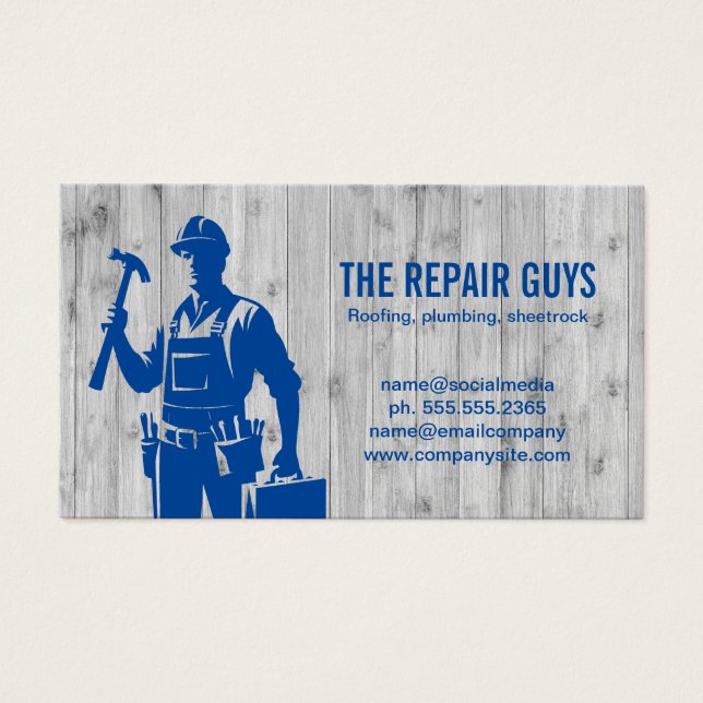Repairman with Tools (Front)