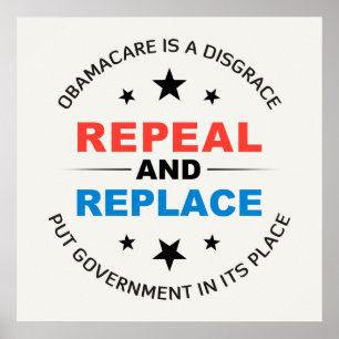 Repeal And Replace Poster