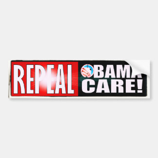 REPEAL OBAMA CARE OBAMACARE BUMPER STICKER