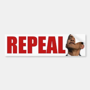 REPEAL OBAMA CARE OBAMACARE BUMPER STICKER
