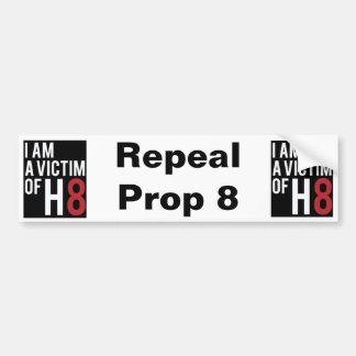 Repeal Prop 8 Bumper Sticker