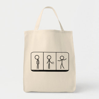 Repeat as necessary, coffee tote
