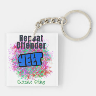 Repeat Offender Keychain - Official Camedian Swag