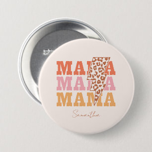 Repeated Mama 7.5 Cm Round Badge
