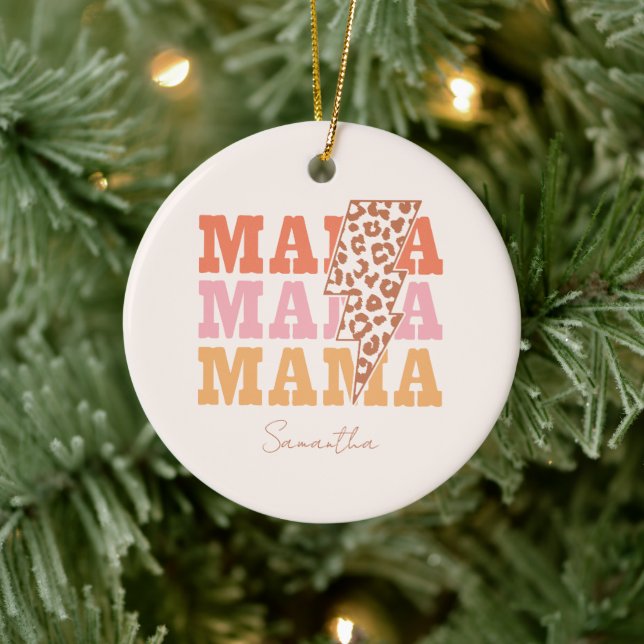 Repeated Mama Ceramic Tree Decoration (Tree)