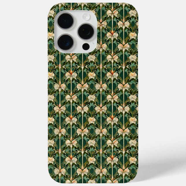 Repeating Botanical Patterns Case-Mate iPhone Case (Back)
