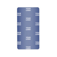 Repeating Business Logo | Navy Blue Gradient