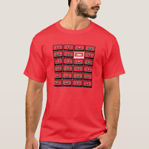 Repeating Cassette Tape T-Shirt