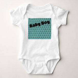Repeating Computers  Baby Bodysuit