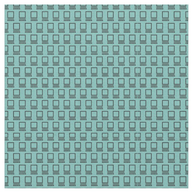 Repeating Computers  Fabric (Close Up)