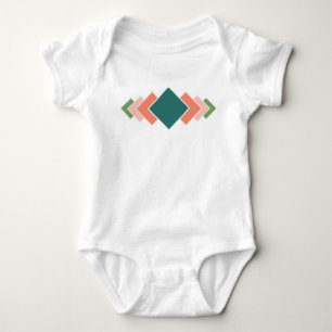 Repeating Diamonds  Baby Bodysuit