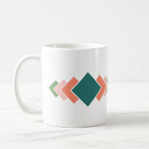 Repeating Diamonds Coffee Mug