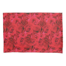 Repeating Floral Motif | Red Roses Pattern