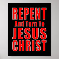 Repent & Believe in Jesus Christ Christian Evangel