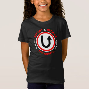 Repent & Believe the Gospel: Jesus Christian Faith T-Shirt