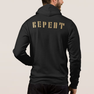 Repent (gold colour) hoodie