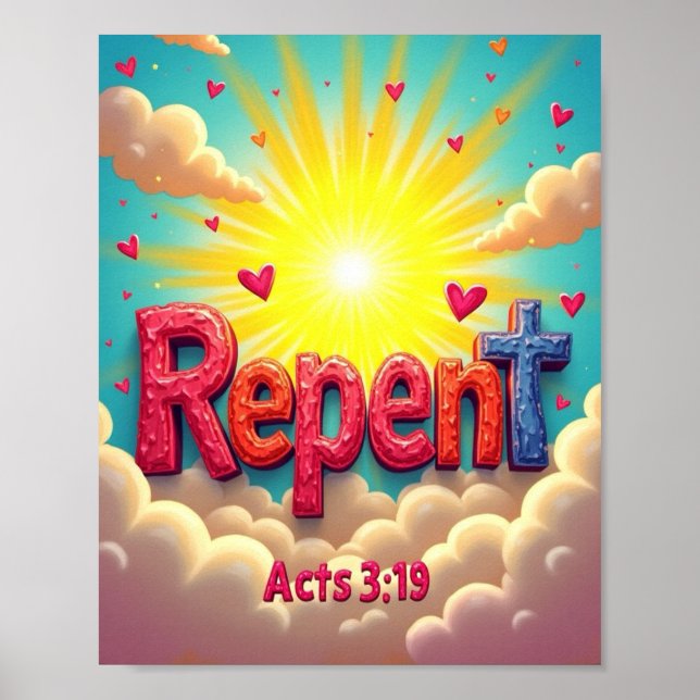 Repent Poster (Front)