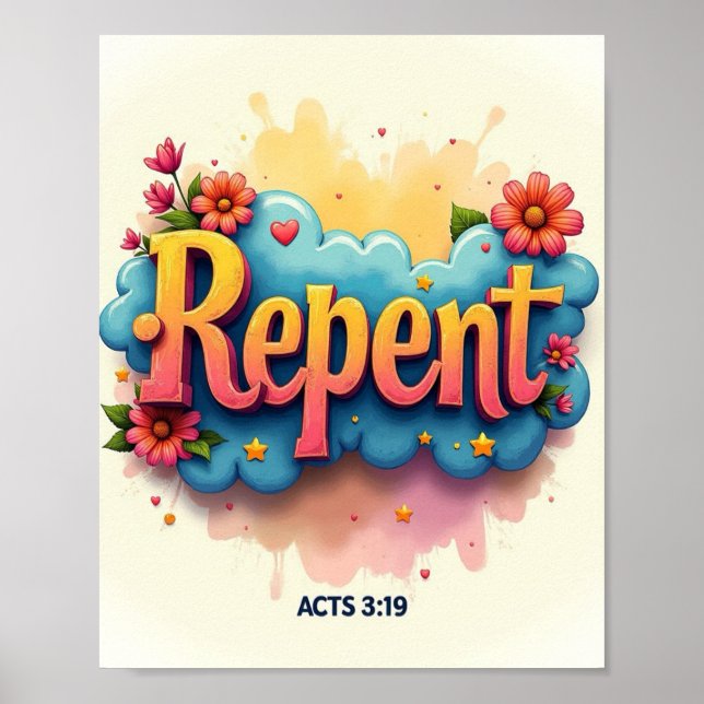 Repent Poster (Front)