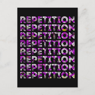 Repetition Postcard