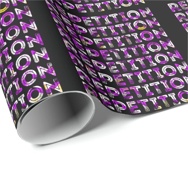 Repetition Wrapping Paper (Roll Corner)