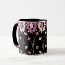 Repetitive Pink Floral Pattern
