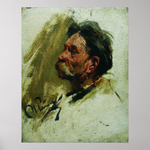 Repin - Peasant Poster