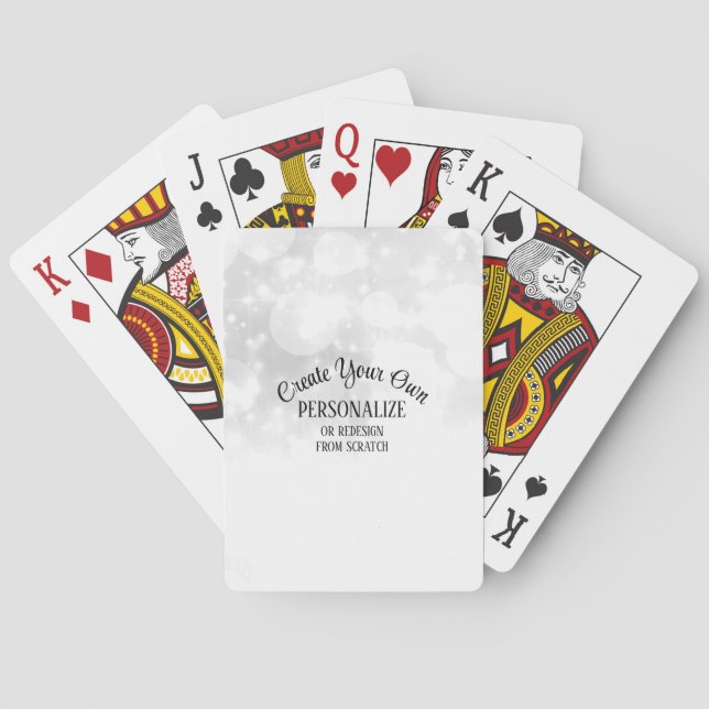 Replace Image or Personalise - Playing Cards (Back)
