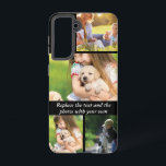 Replace text and photos with your own samsung galaxy case<br><div class="desc">Replace text and photos with your own</div>