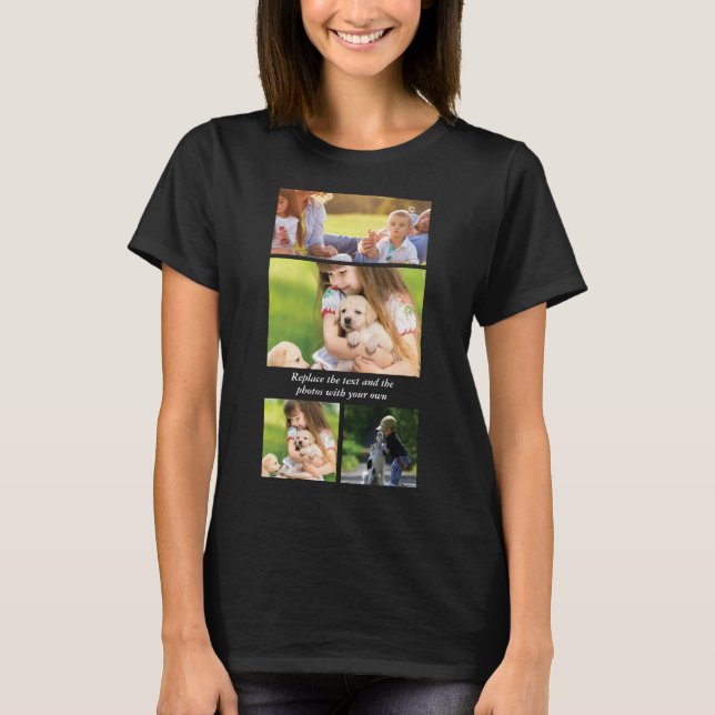 Replace text and photos with your own T-Shirt (Front)