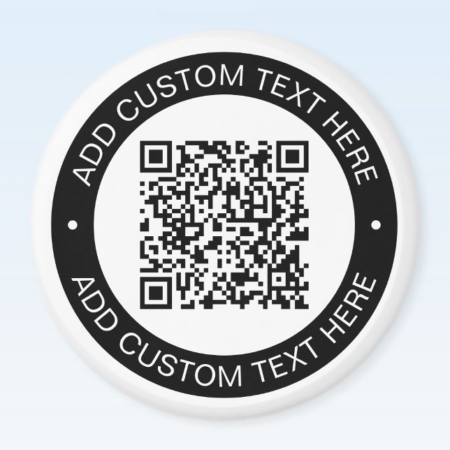 Replace with Your Own Uploaded QR code or Image Magnet (Creator Uploaded)