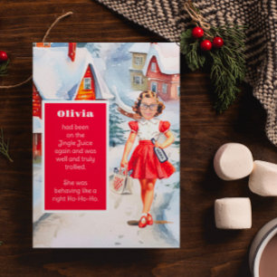 Replace Your Face Christmas  Card