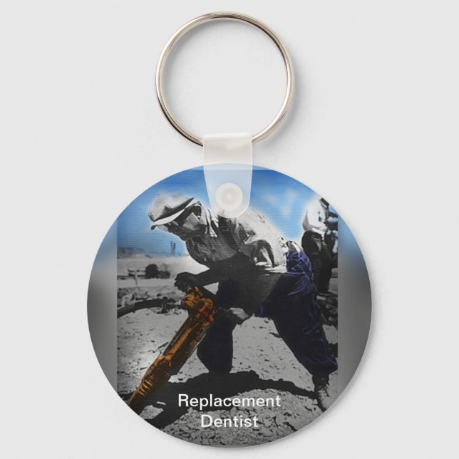 Replacement Dentist Key Ring (Front)