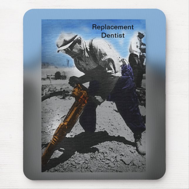 Replacement Dentist Mouse Mat (Front)