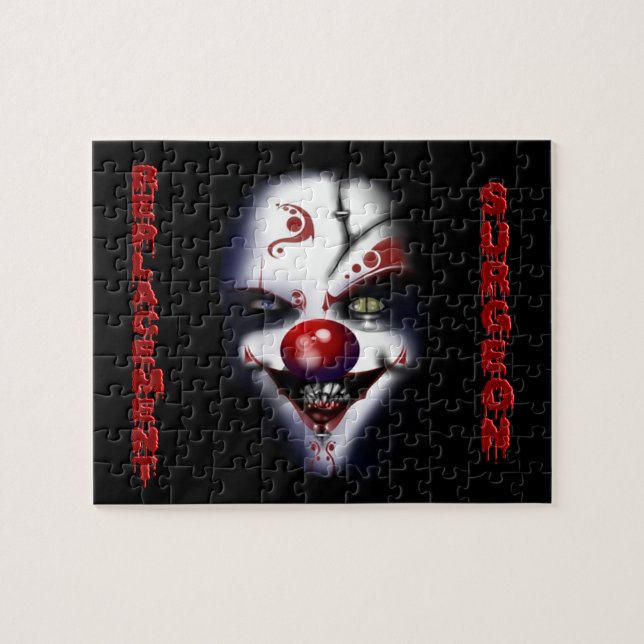 Replacement Surgeon - Evil Clown Jigsaw Puzzle (Horizontal)