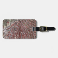 Replica city map of Amsterdam 1652