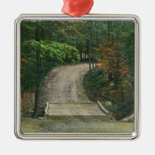 Replica of Gen Burgoyne's Last Bridge Metal Tree Decoration