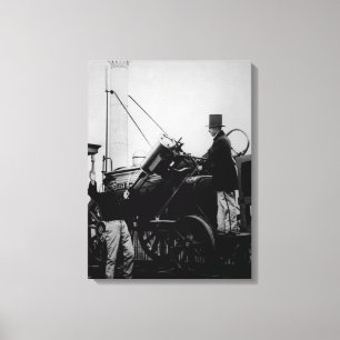 Replica of Stephenson's Rocket, 1929 Canvas Print