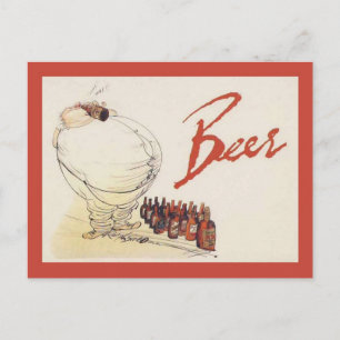 Replica Vintage advertising, Beer Postcard
