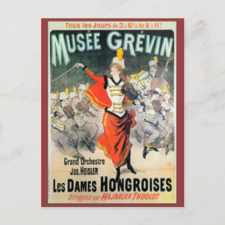 Replica Vintage advertising, Musee Grevin Postcard