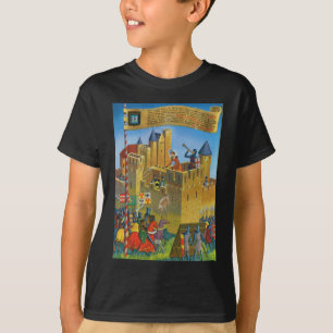 Replica Vintage France Mediaeval Carcassonne T-Shirt