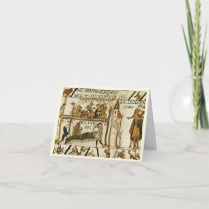 Replica Vintage image, Bayeaux Tapestry Card